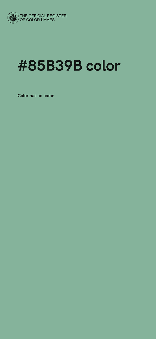 #85B39B color image