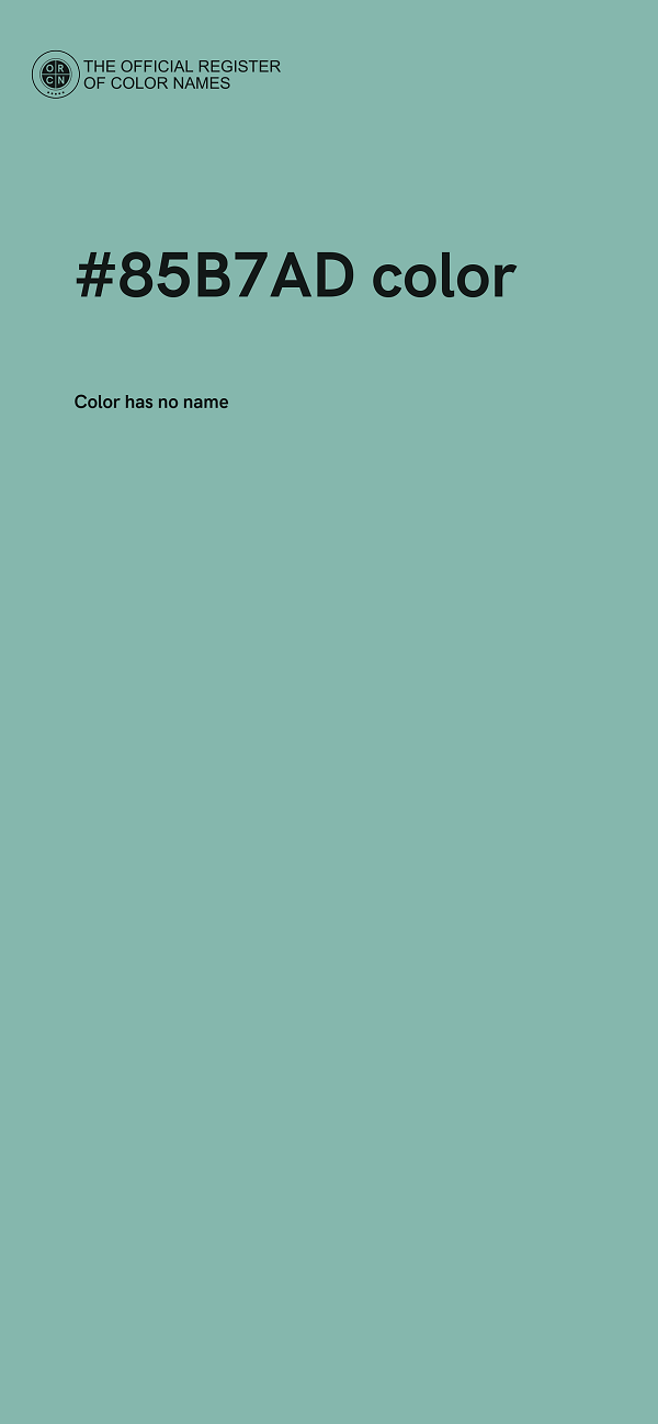 #85B7AD color image