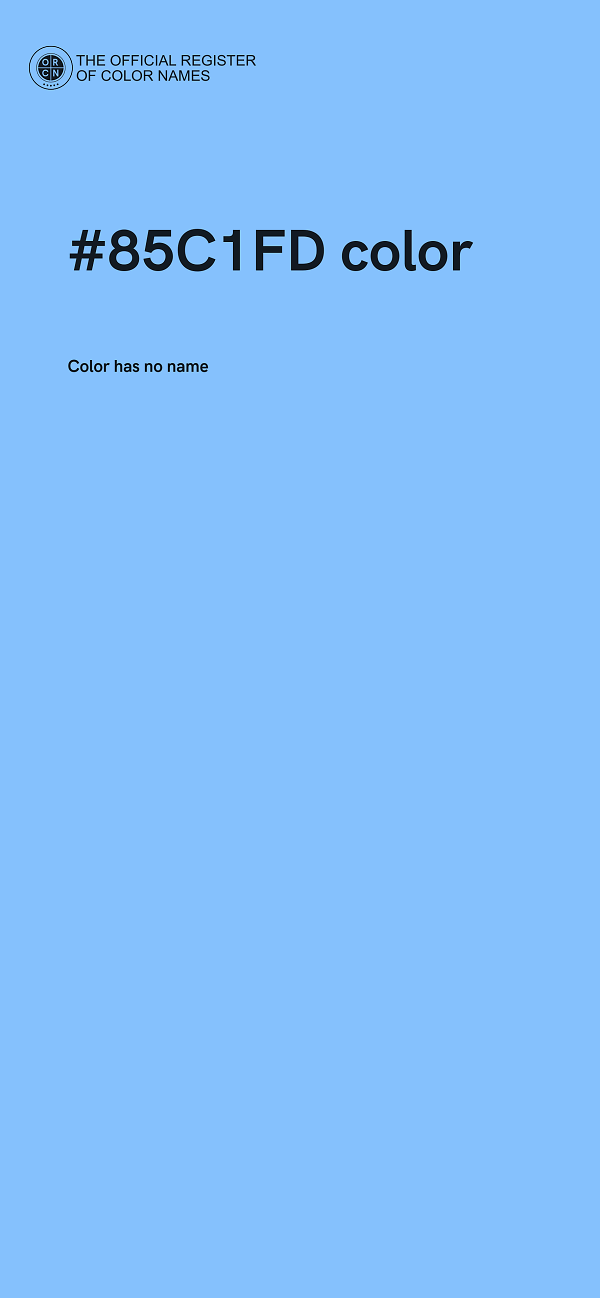 #85C1FD color image