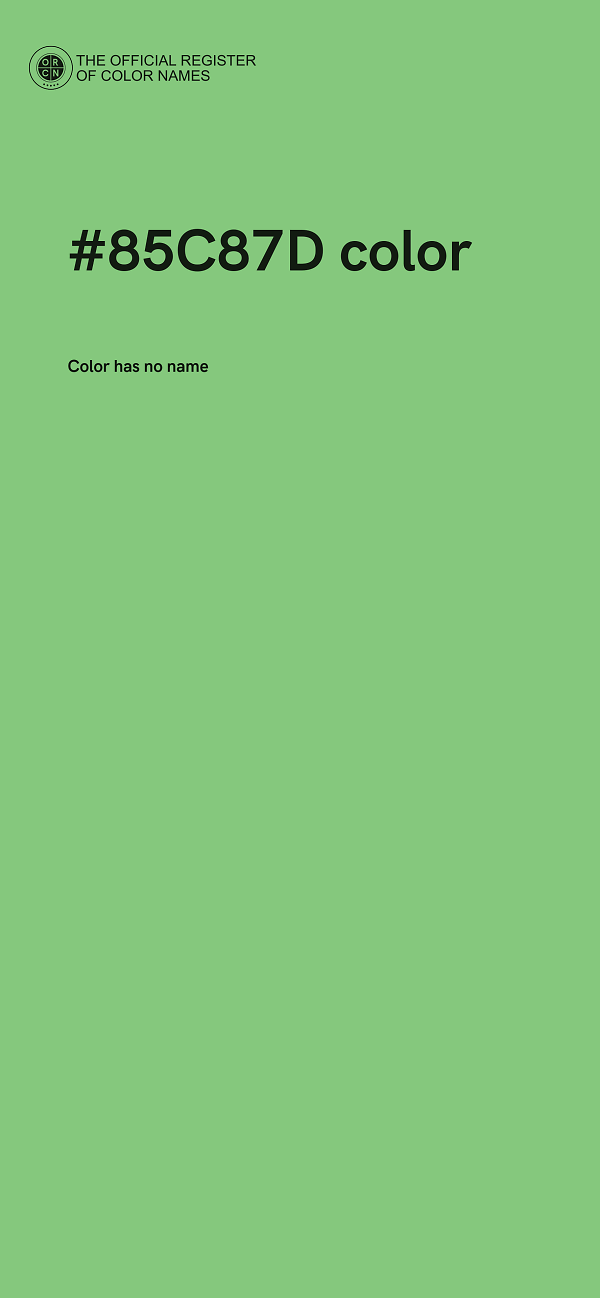 #85C87D color image