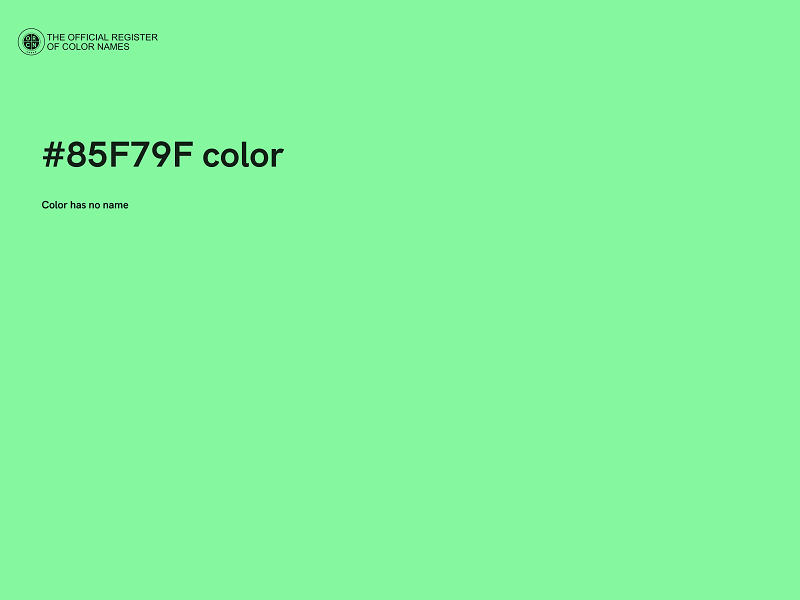 #85F79F color image