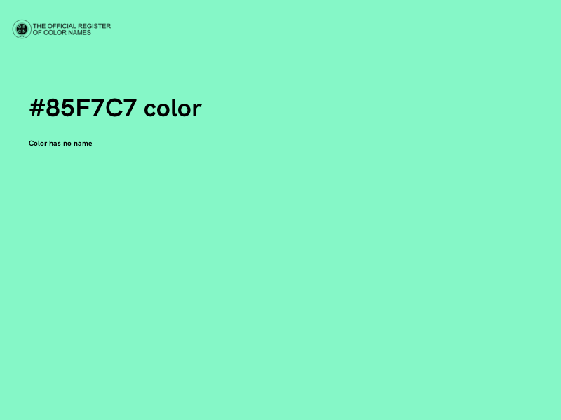 #85F7C7 color image