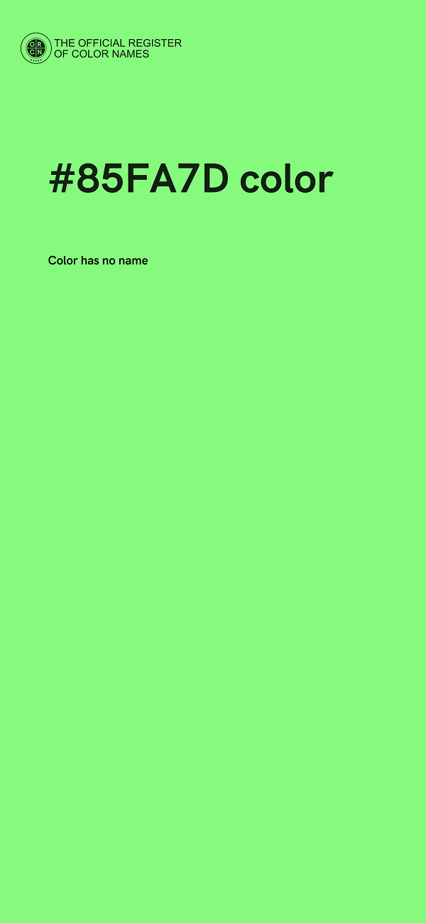 #85FA7D color image