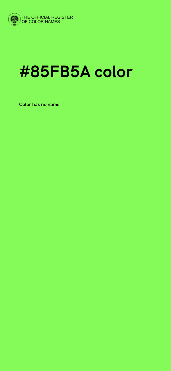 #85FB5A color image