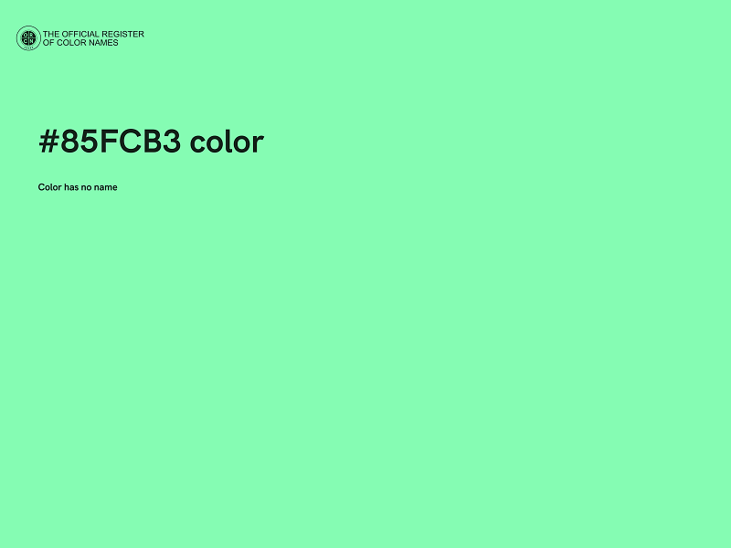 #85FCB3 color image