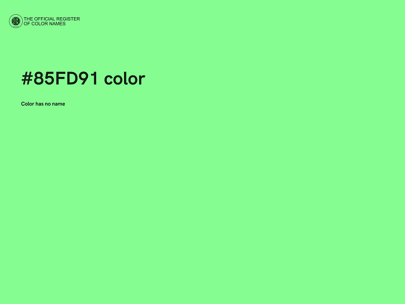 #85FD91 color image