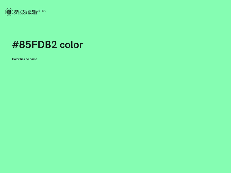 #85FDB2 color image