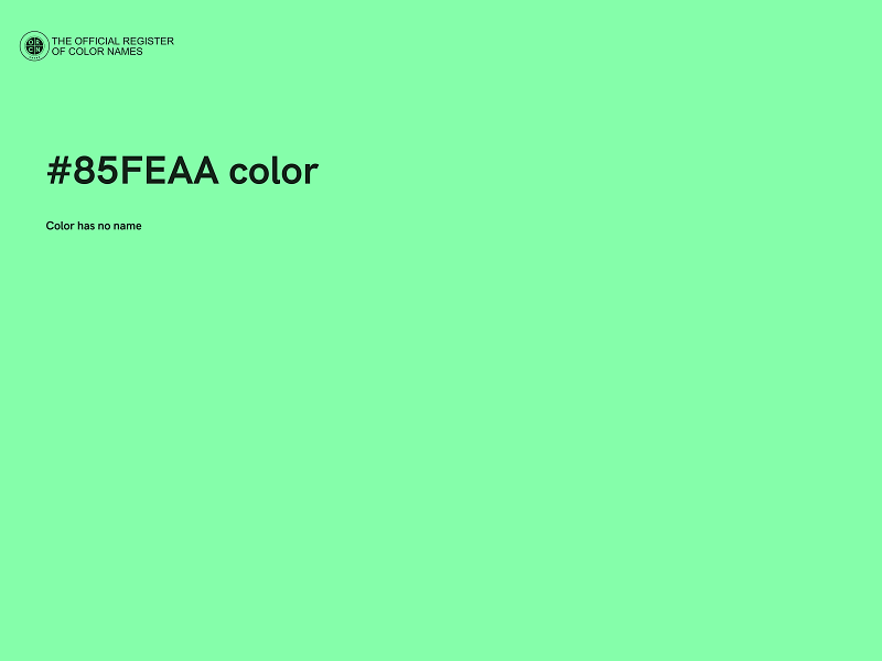 #85FEAA color image