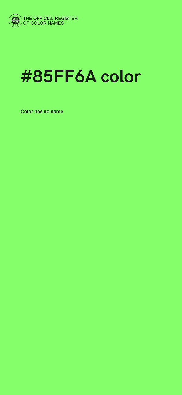 #85FF6A color image