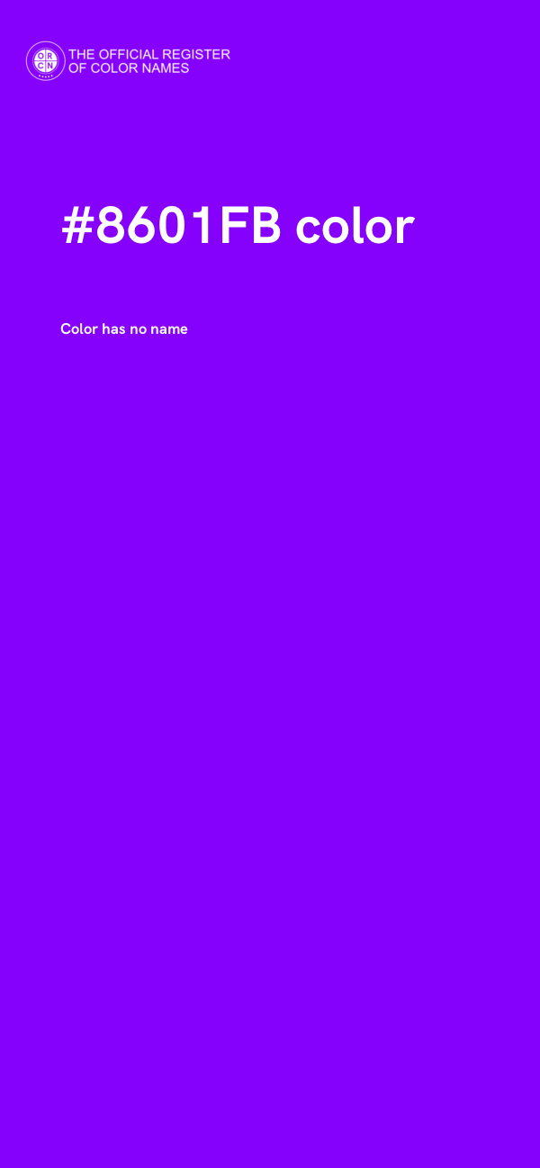#8601FB color image
