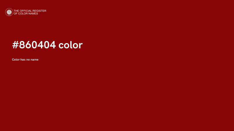 #860404 color image