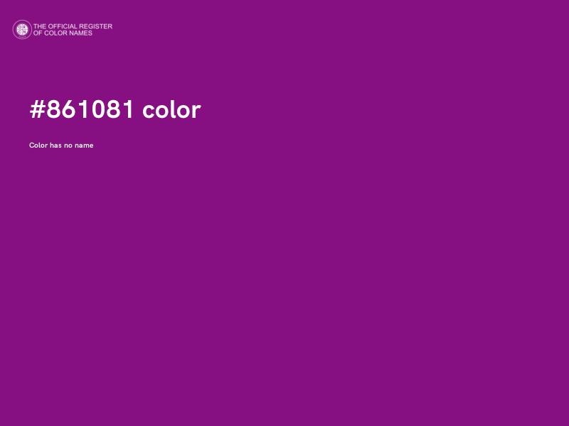 #861081 color image