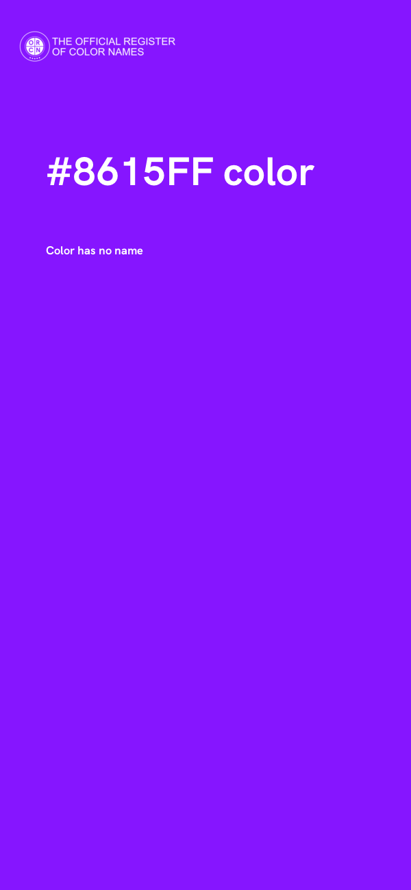 #8615FF color image