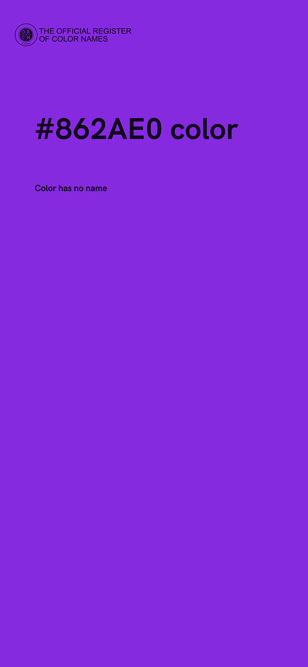 #862AE0 color image