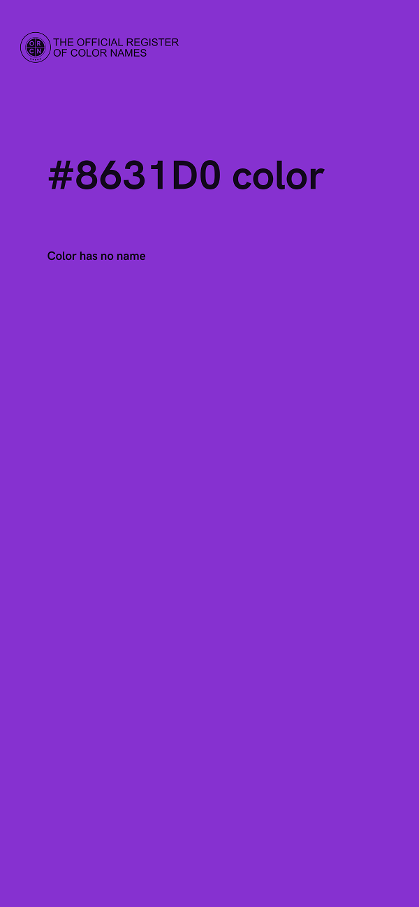 #8631D0 color image