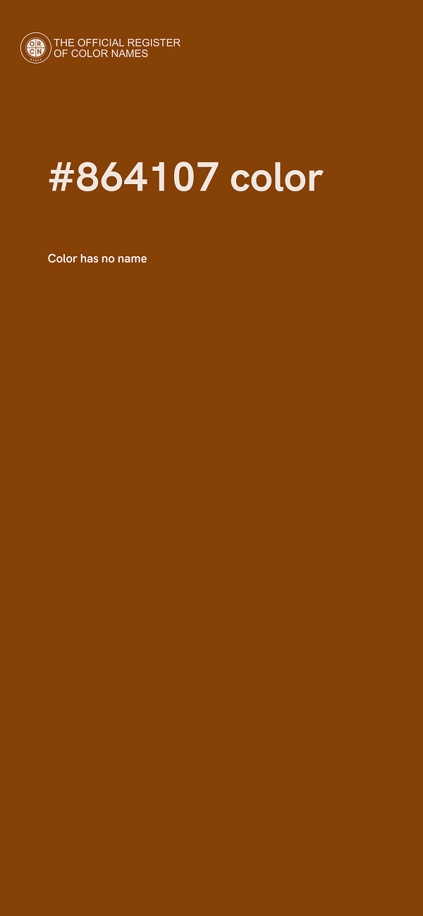 #864107 color image