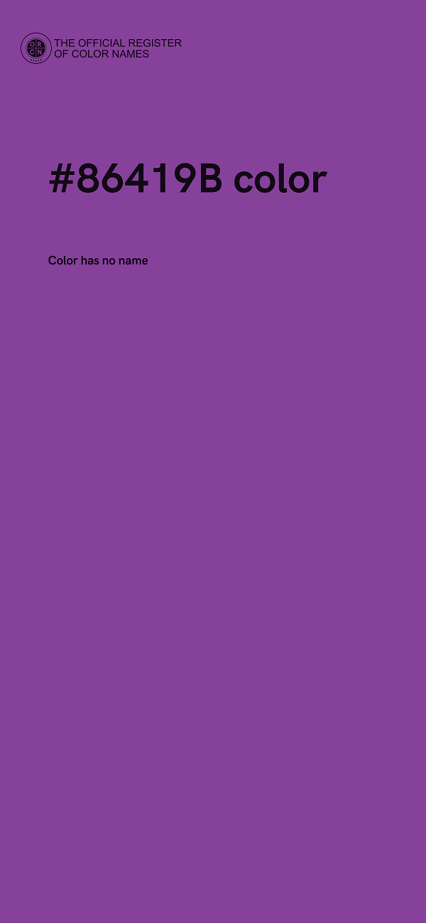 #86419B color image
