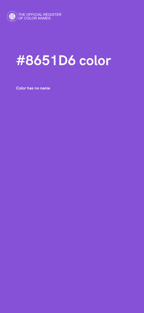 #8651D6 color image
