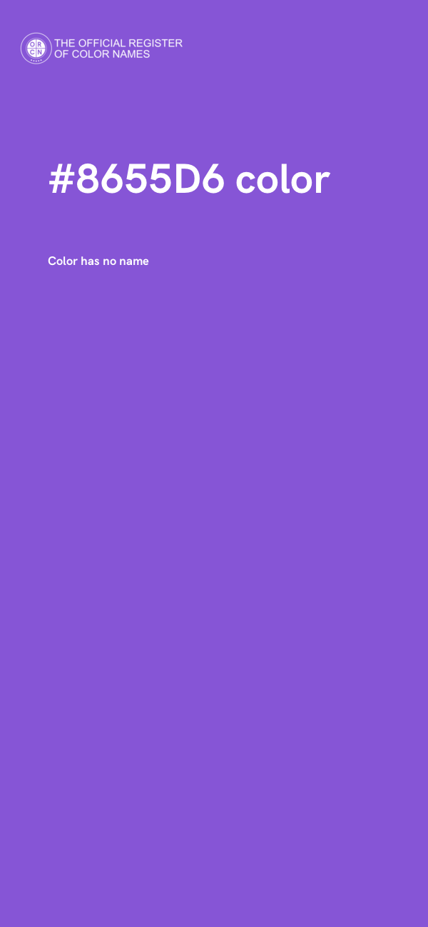 #8655D6 color image