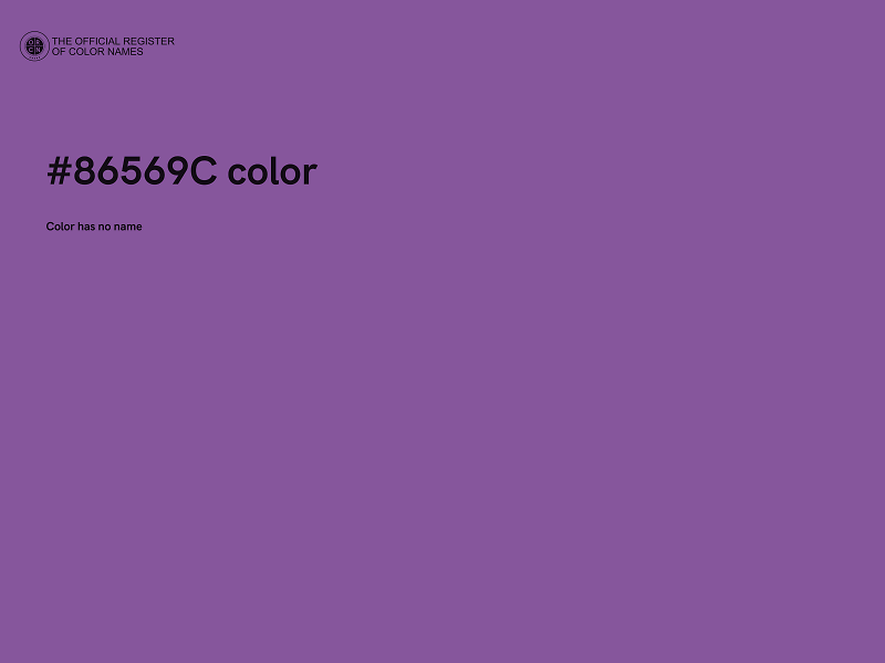 #86569C color image