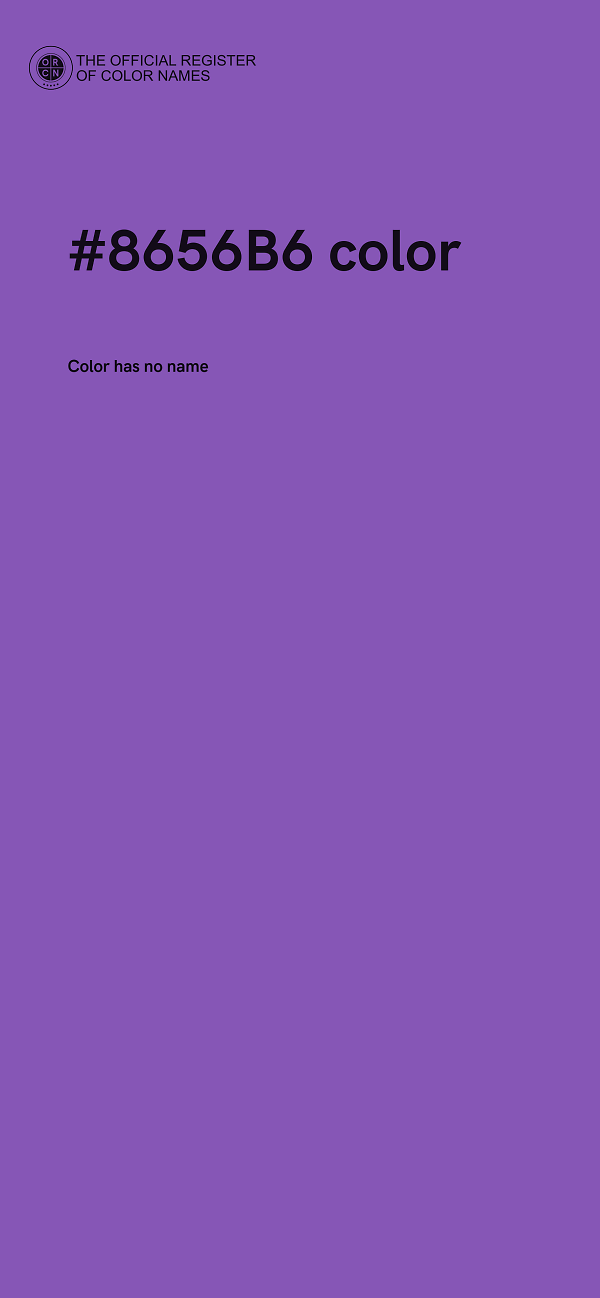 #8656B6 color image