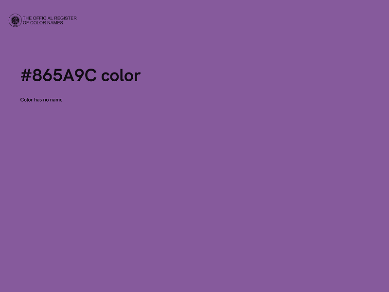 #865A9C color image