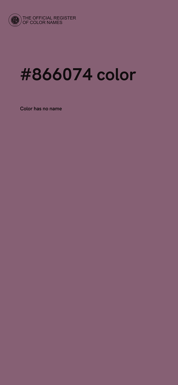 #866074 color image