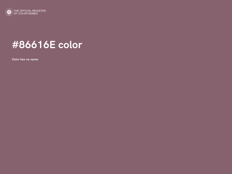 #86616E color image