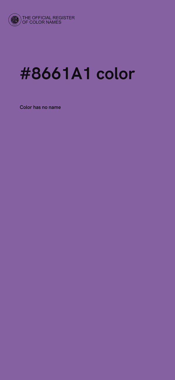 #8661A1 color image