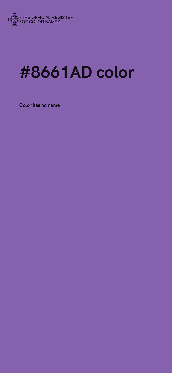 #8661AD color image