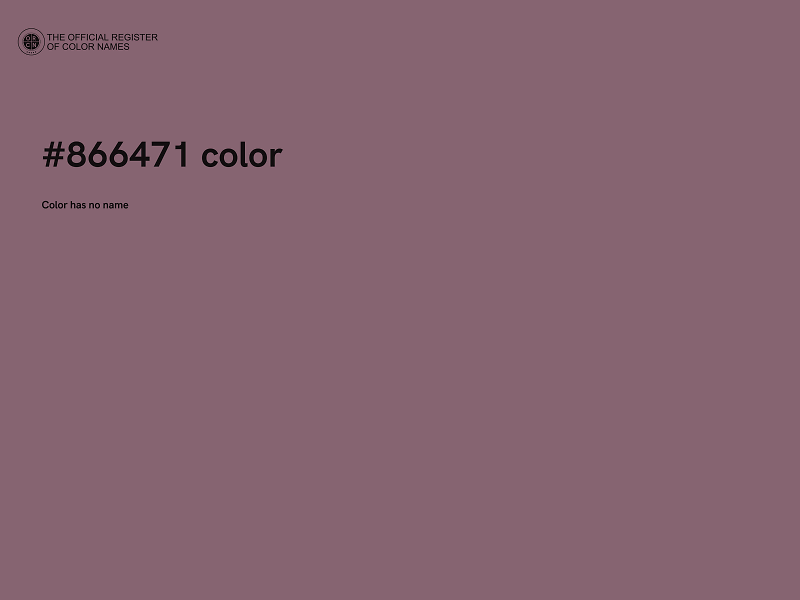 #866471 color image