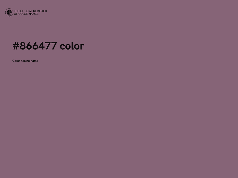 #866477 color image
