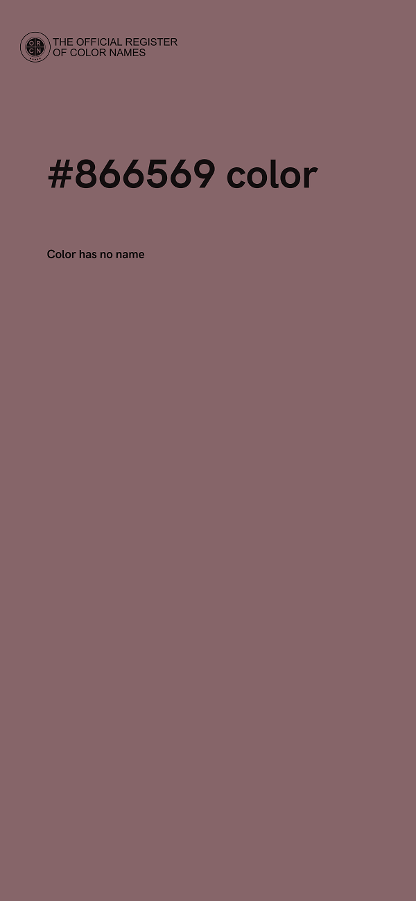 #866569 color image