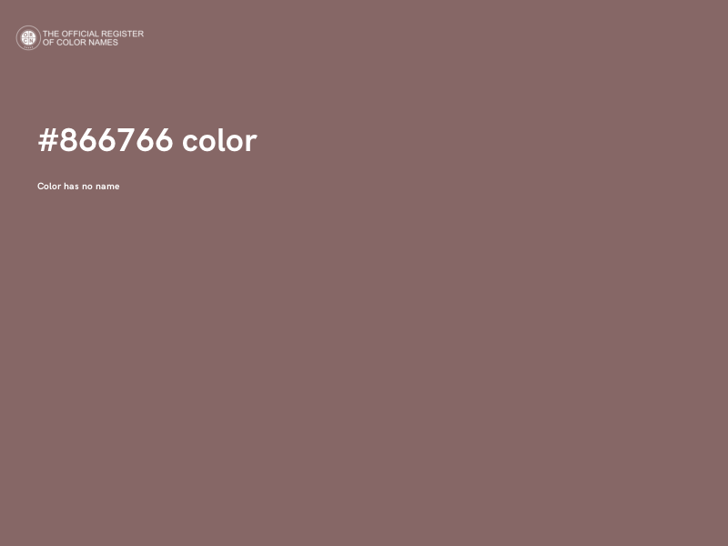 #866766 color image