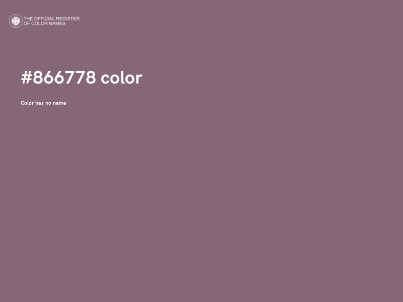 #866778 color image
