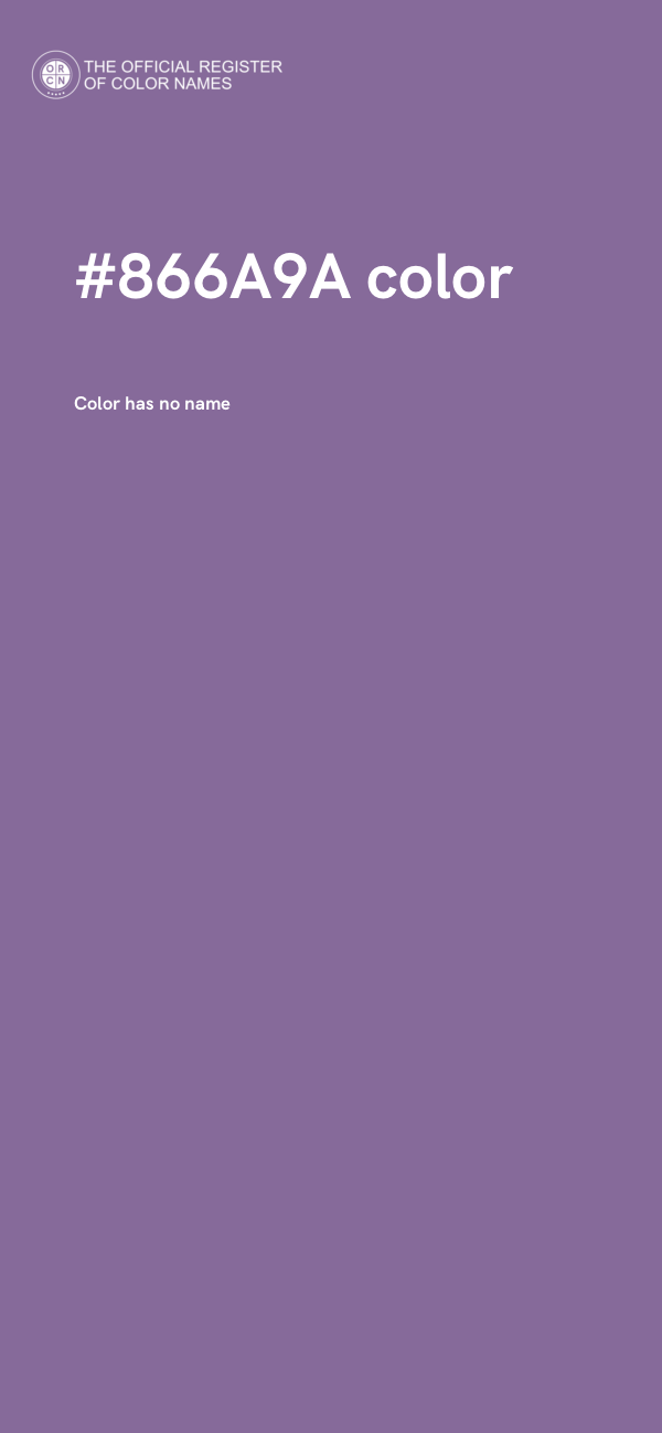 #866A9A color image