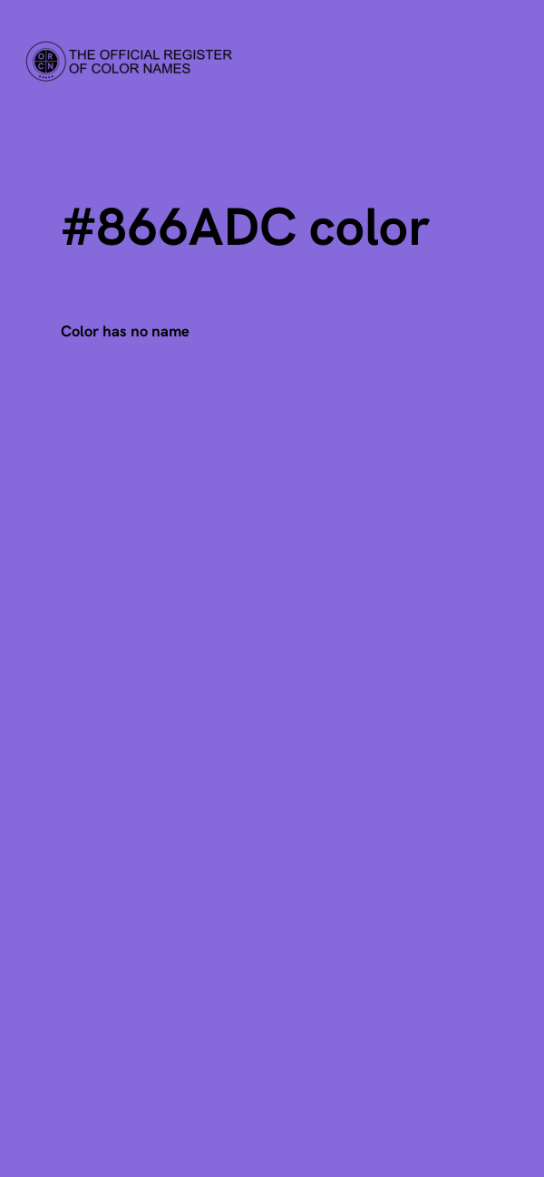 #866ADC color image