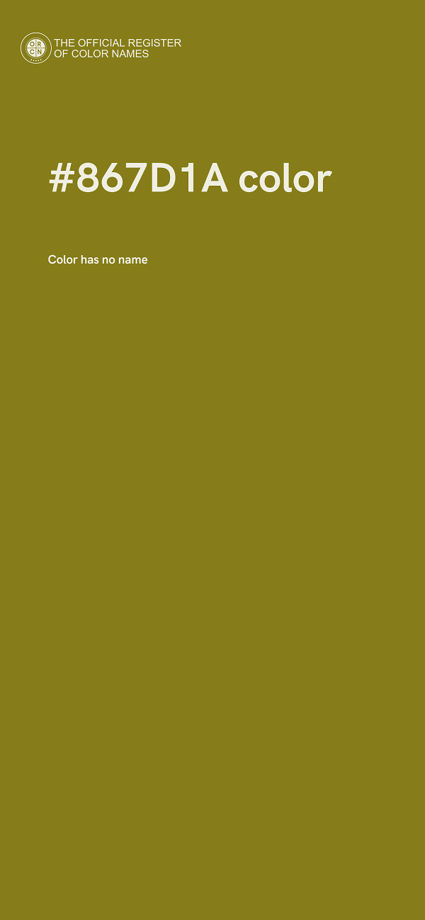 #867D1A color image