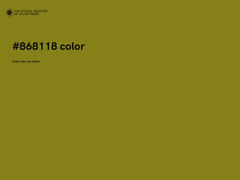 #868118 color image