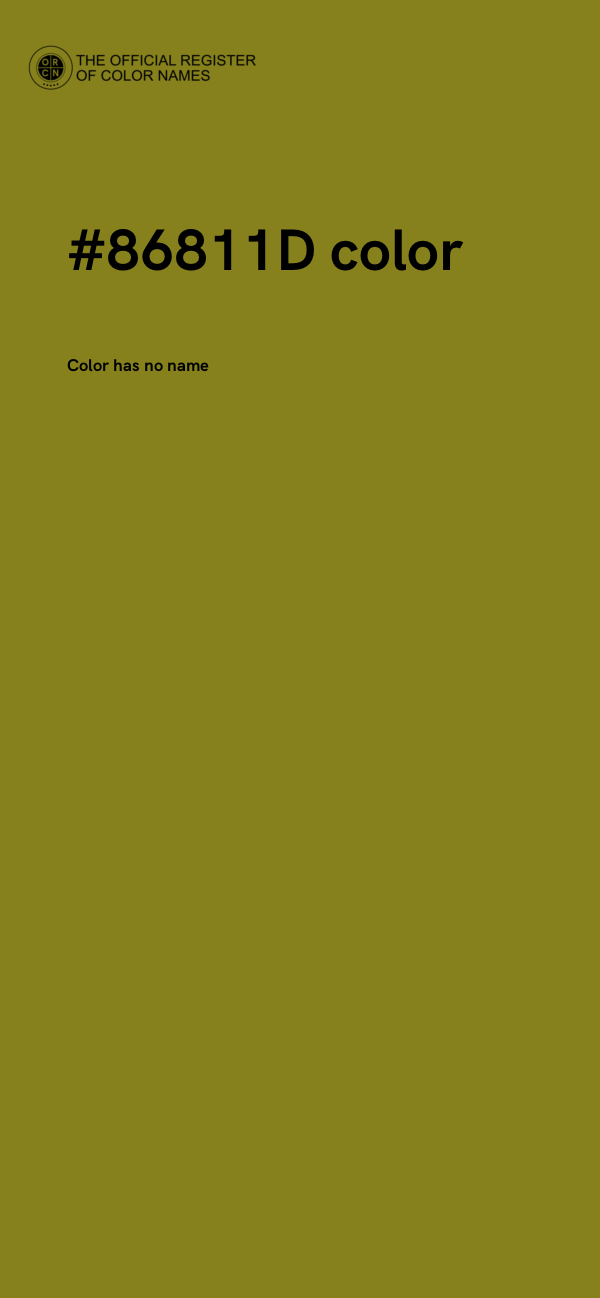 #86811D color image