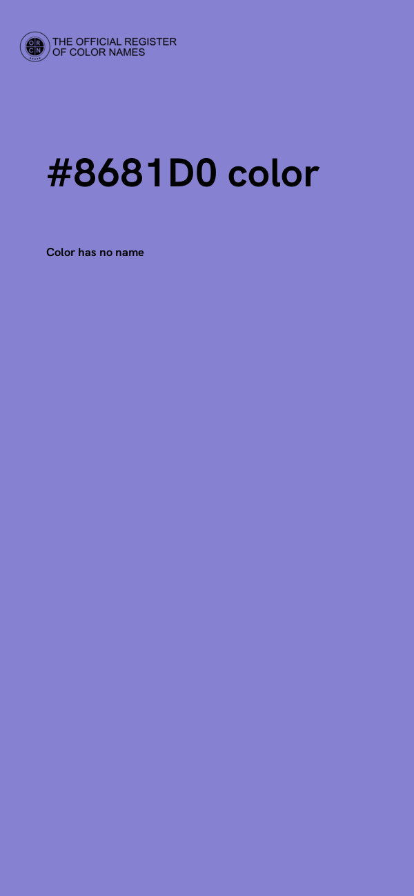 #8681D0 color image