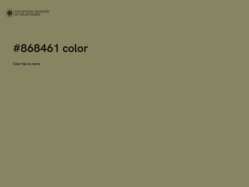 #868461 color image