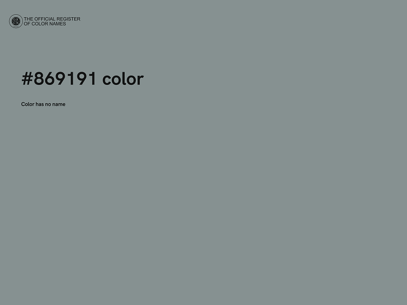 #869191 color image