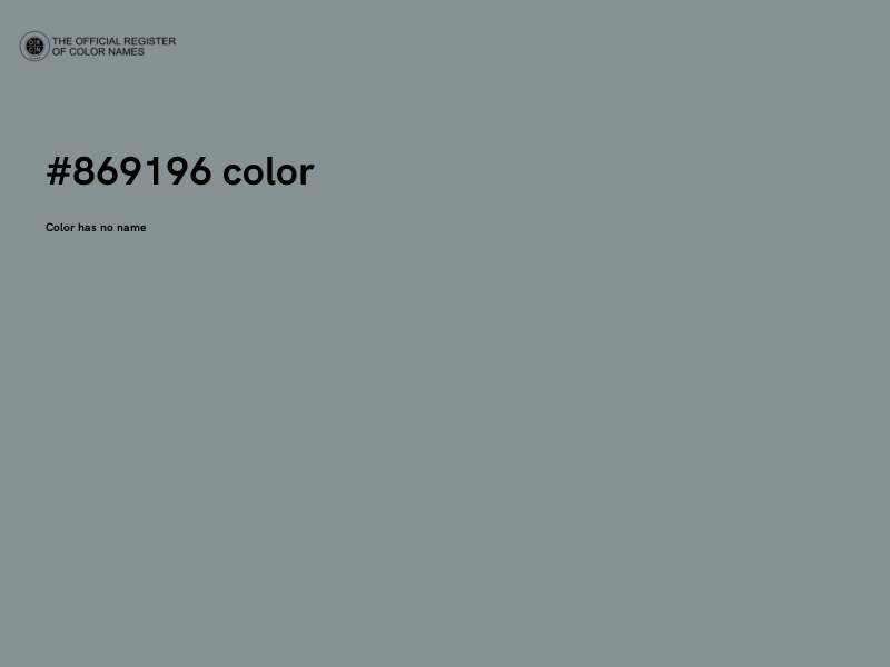 #869196 color image