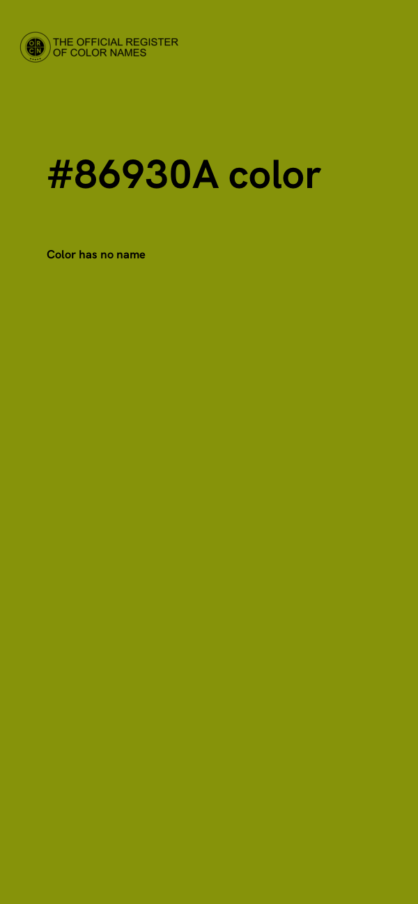 #86930A color image