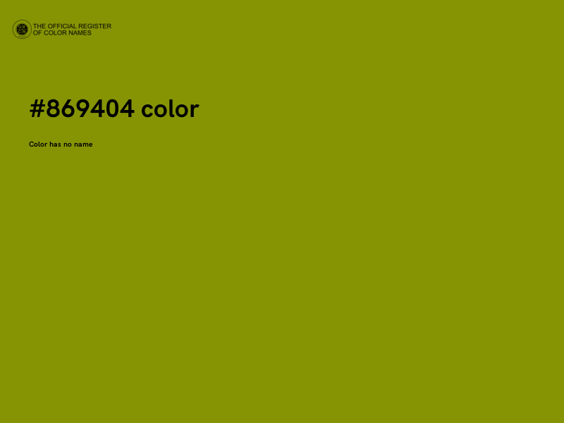 #869404 color image