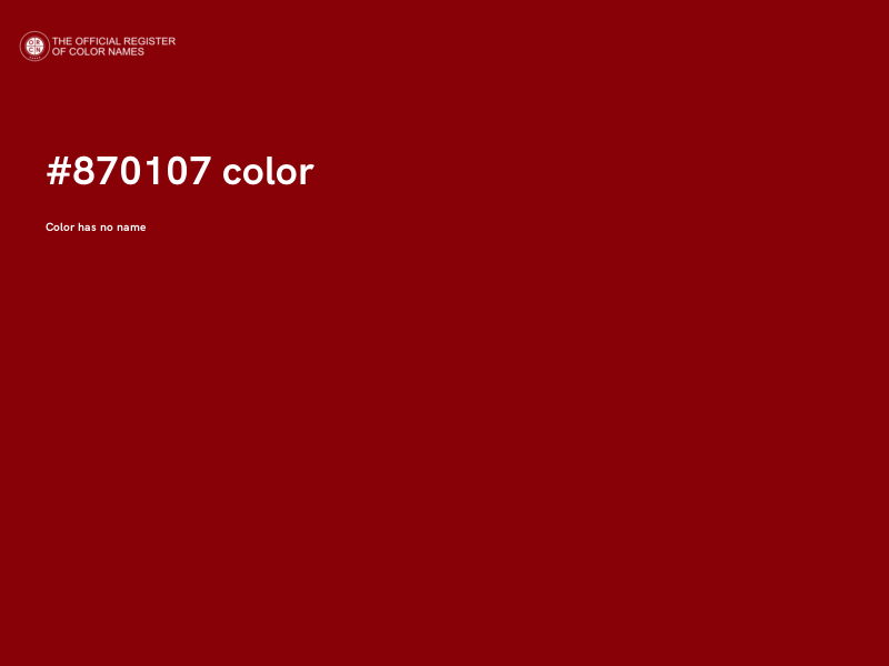 #870107 color image