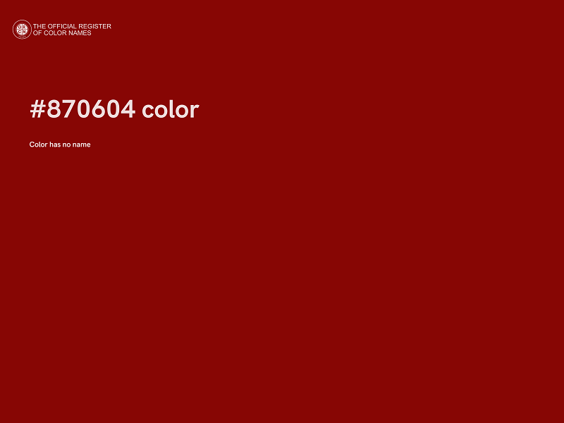 #870604 color image