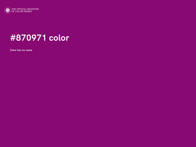 #870971 color image