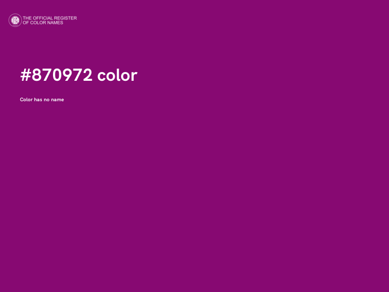 #870972 color image